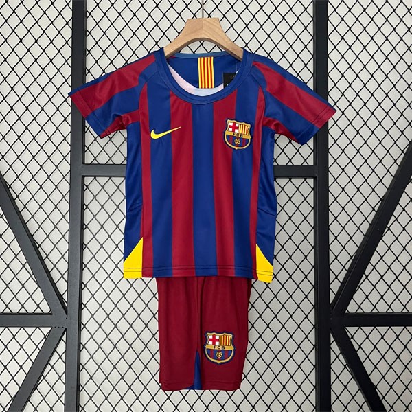 Camiseta Barcelona Replica Primera Ropa Retro Niño 2005 2006